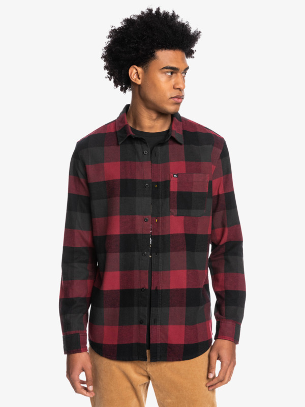 Motherfly - Long Sleeve Flannel Shirt for Men  EQYWT04330