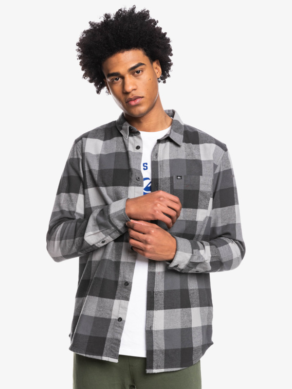 Motherfly - Long Sleeve Flannel Shirt for Men  EQYWT04330