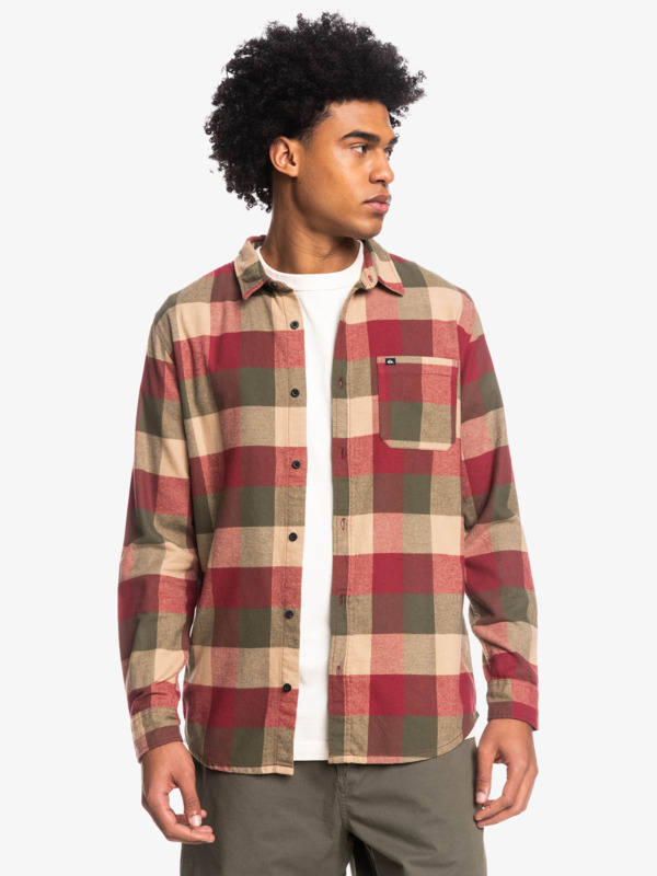 Motherfly - Long Sleeve Flannel Shirt for Men  EQYWT04330