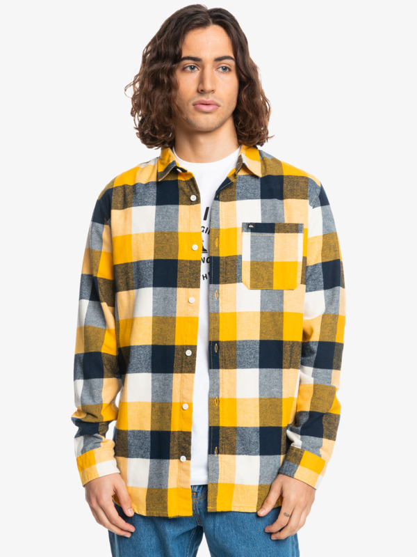 Motherfly - Long Sleeve Flannel Shirt for Men  EQYWT04330