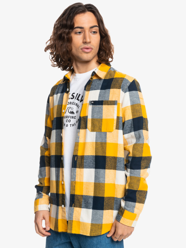 Motherfly - Long Sleeve Flannel Shirt for Men  EQYWT04330