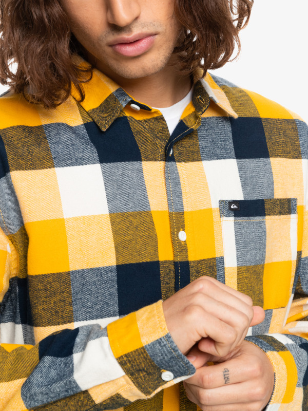 Motherfly - Long Sleeve Flannel Shirt for Men  EQYWT04330