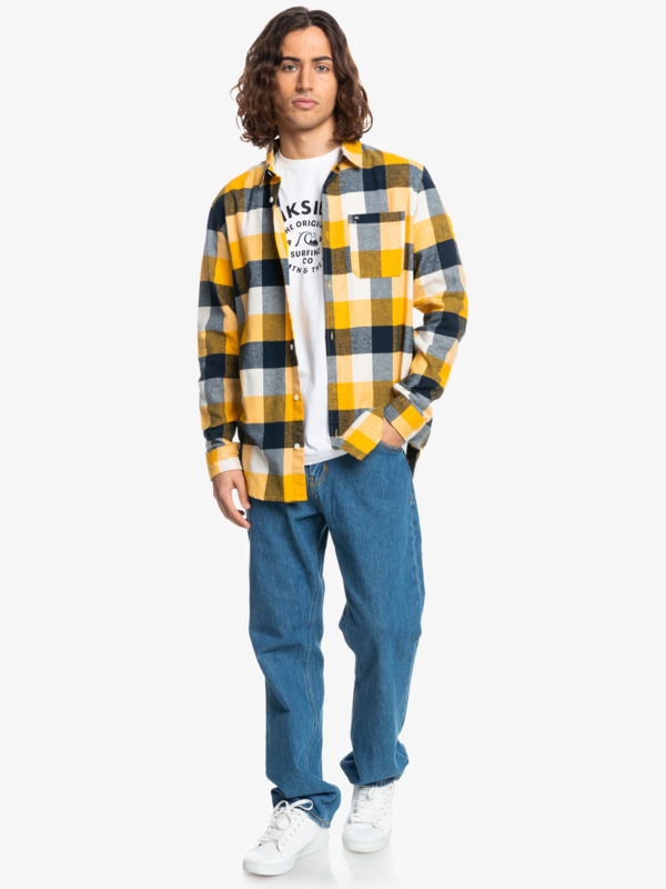 Motherfly - Long Sleeve Flannel Shirt for Men  EQYWT04330