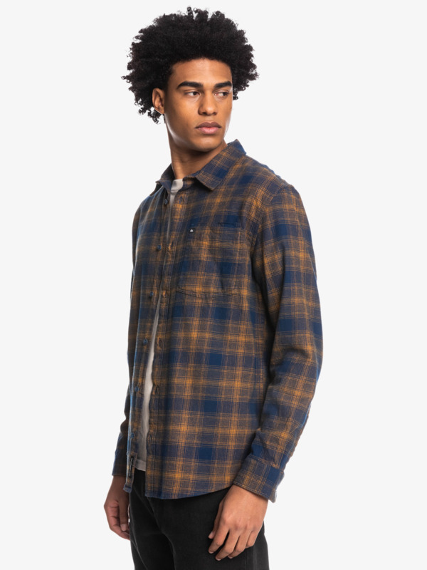 Ganaway Stretch - Long Sleeve Flannel Shirt for Men  EQYWT04412