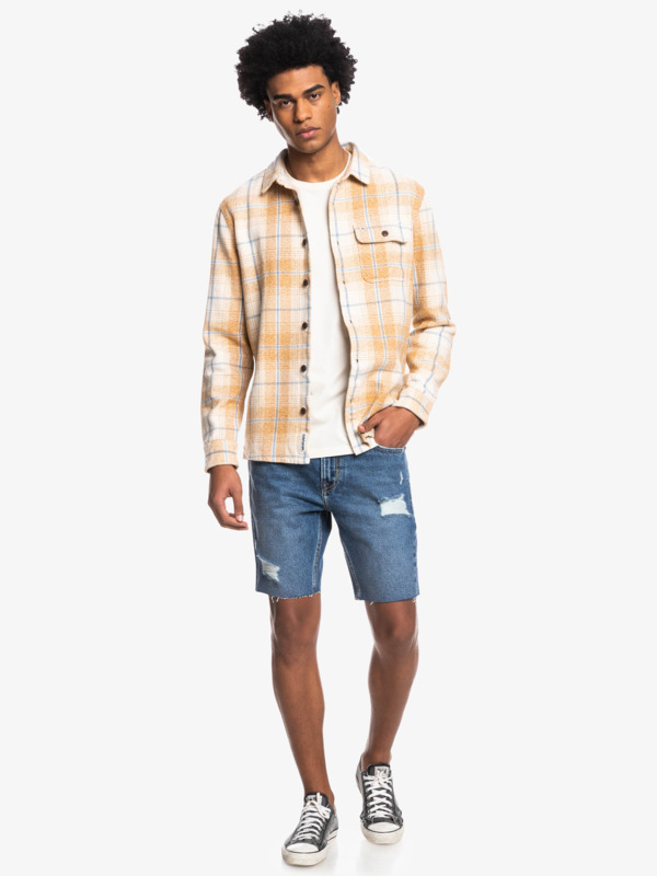 Carnbee - Long Sleeve Flannel Shirt for Men EQYWT04414