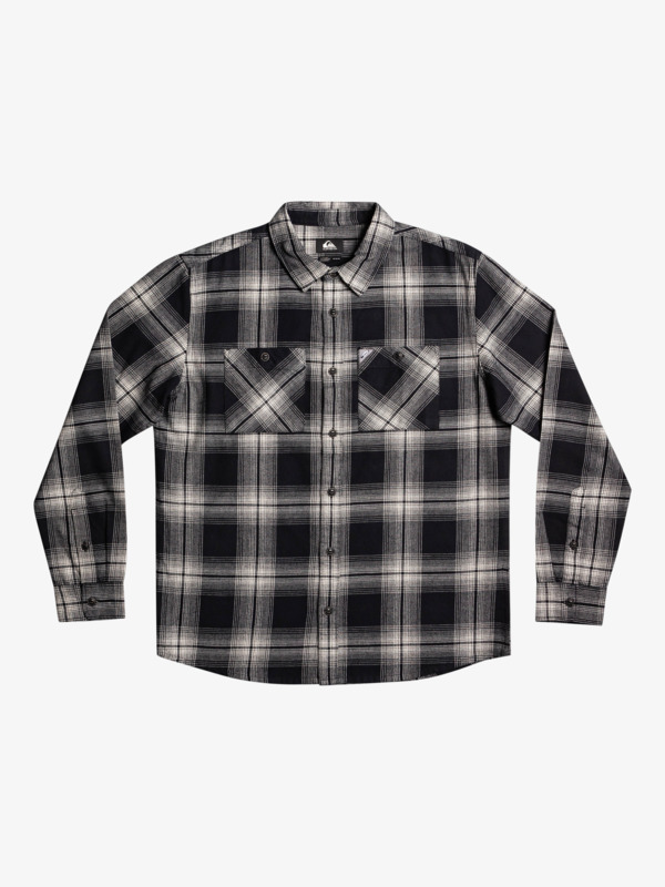 Saturn Plaid Long Sleeve Shirt for Men