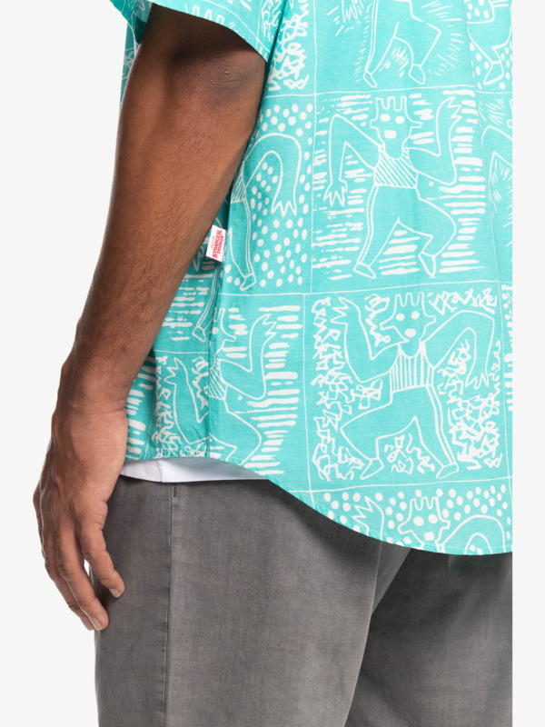 Quiksilver x Stranger Things Tribal Shirt - Short Sleeve Shirt for Men  EQYWT04451