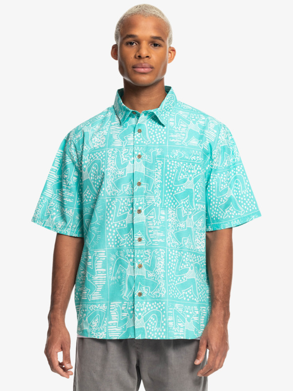 Quiksilver x Stranger Things Tribal Shirt - Short Sleeve Shirt for Men  EQYWT04451