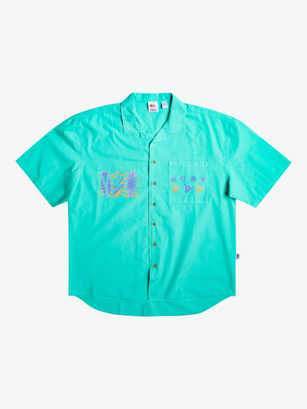 Quiksilver x Stranger Things The Mike - Short Sleeve Shirt for Men  EQYWT04452