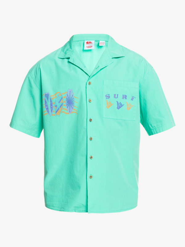 Quiksilver x Stranger Things The Mike - Short Sleeve Shirt for Men  EQYWT04452