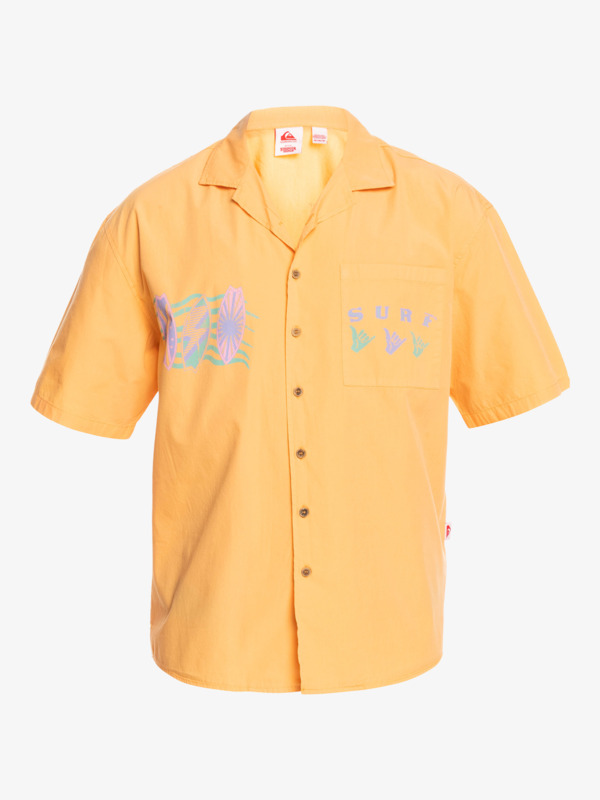Quiksilver x Stranger Things The Mike - Short Sleeve Shirt for Men  EQYWT04452