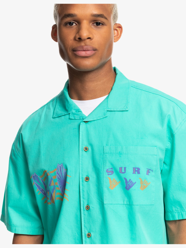 Quiksilver x Stranger Things The Mike - Short Sleeve Shirt for Men  EQYWT04452