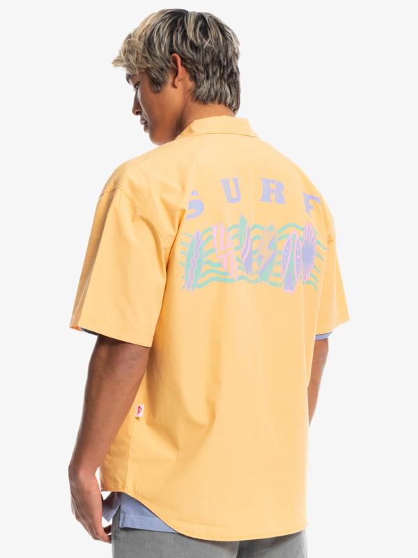 Quiksilver x Stranger Things The Mike - Short Sleeve Shirt for Men  EQYWT04452