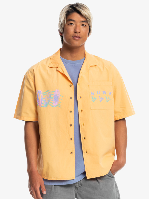 Quiksilver x Stranger Things The Mike - Short Sleeve Shirt for Men  EQYWT04452