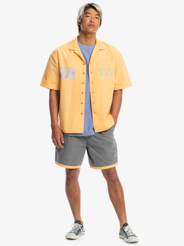 Quiksilver x Stranger Things The Mike - Short Sleeve Shirt for Men  EQYWT04452