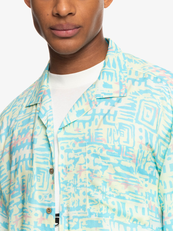 Quiksilver x Stranger Things The Argyle - Short Sleeve Shirt for Men  EQYWT04453