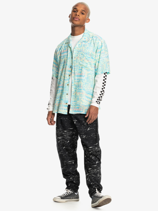 Quiksilver x Stranger Things The Argyle - Short Sleeve Shirt for Men  EQYWT04453