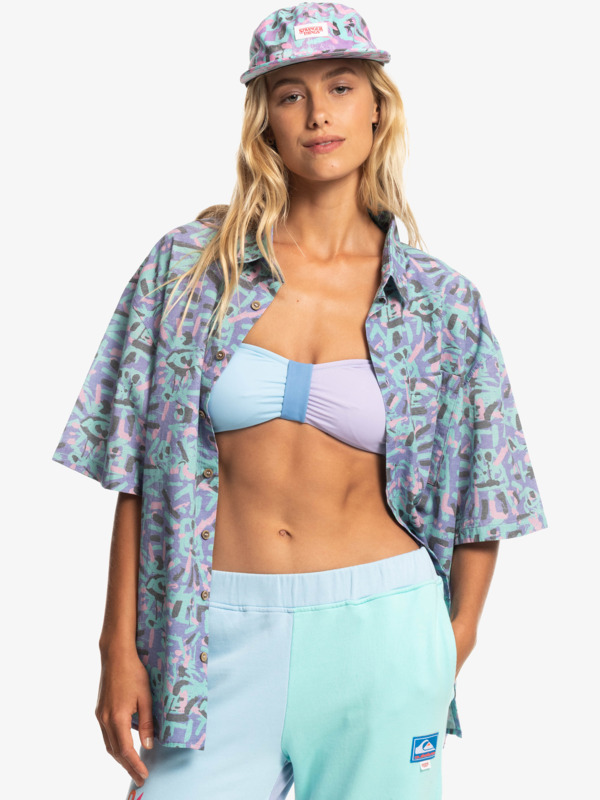 Quiksilver x Stranger Things The Lenora - Short Sleeve Shirt for Men  EQYWT04454