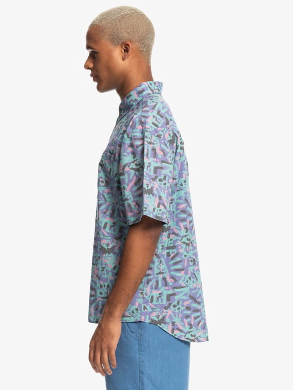 Quiksilver x Stranger Things The Lenora - Short Sleeve Shirt for Men  EQYWT04454