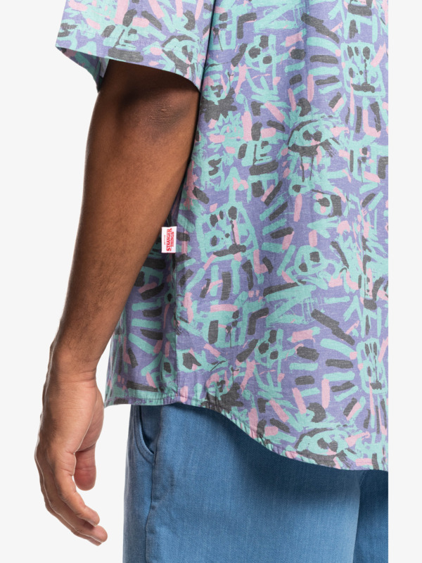 Quiksilver x Stranger Things The Lenora - Short Sleeve Shirt for Men  EQYWT04454