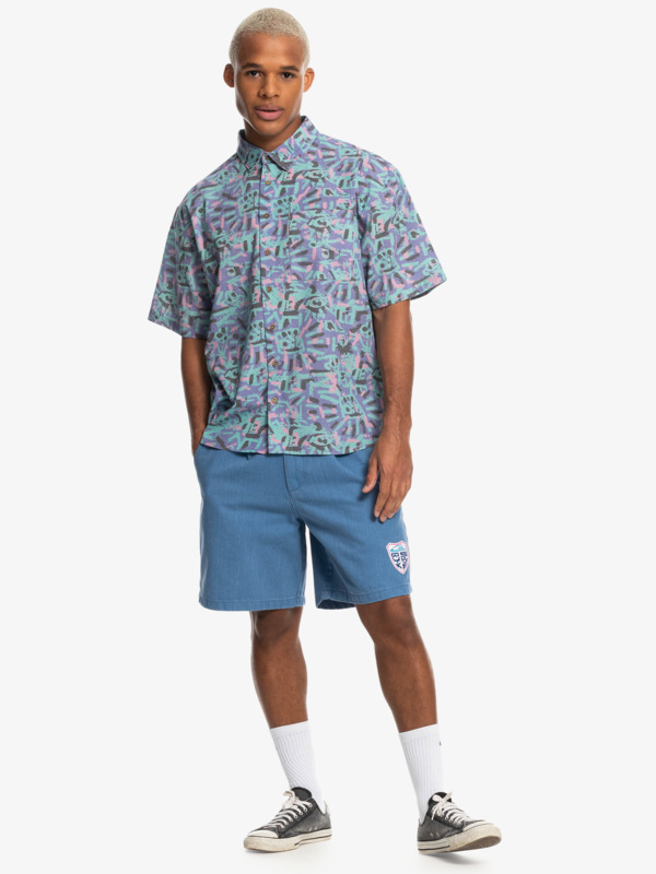 Quiksilver x Stranger Things The Lenora - Short Sleeve Shirt for Men  EQYWT04454