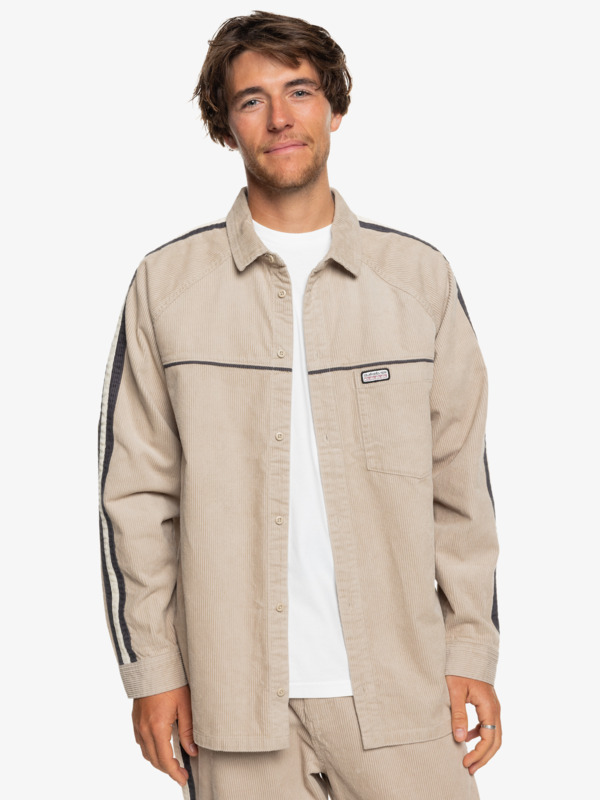 Seward - Men's corduroy shirt  EQYWT04583