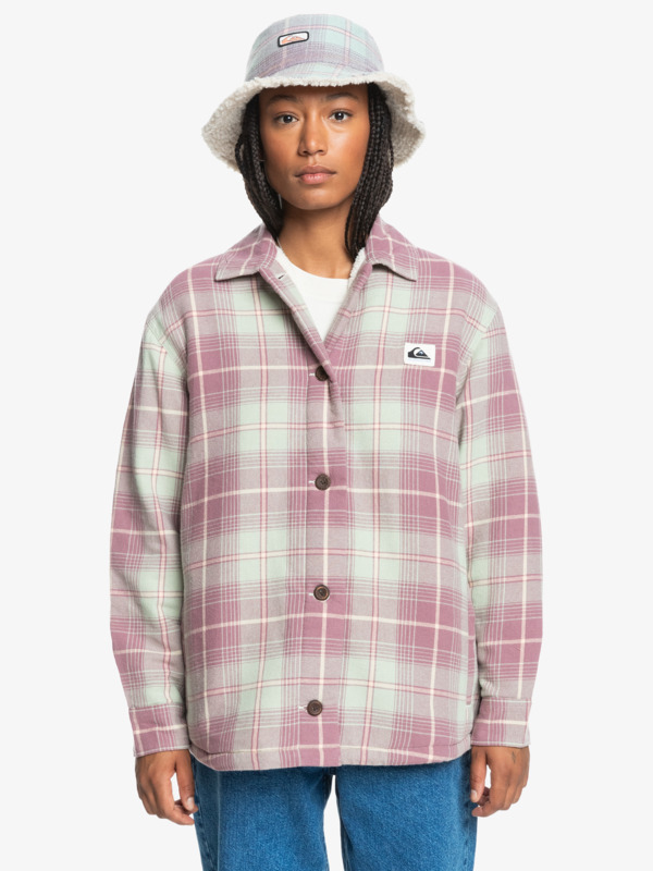 Quiksilver flannel jacket best sale