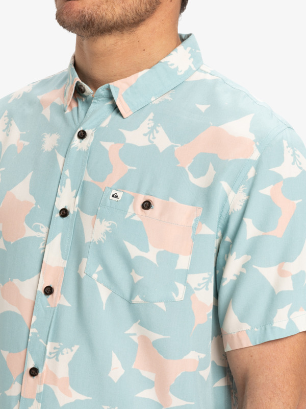 Safe Paradise - Short Sleeves Shirt for Men  EQYWT04607