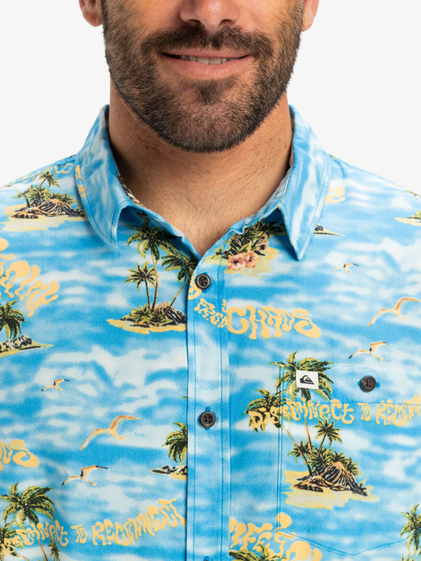 Safe Paradise - Short Sleeve Shirt for Men  EQYWT04607