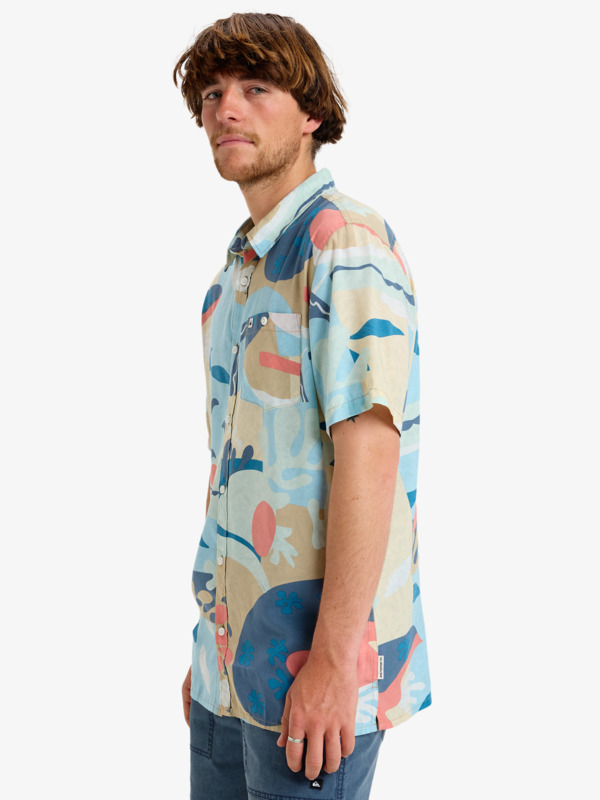 Safe Paradise - Short Sleeve Shirt for Men  EQYWT04607
