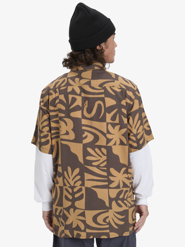 Safe Paradise - Short Sleeve Shirt for Men  EQYWT04607