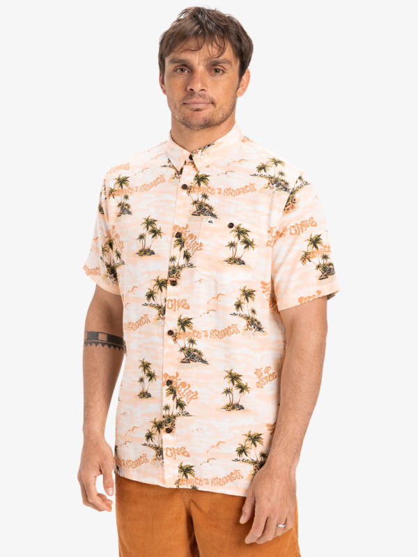 Safe Paradise - Short Sleeves Shirt for Men  EQYWT04607