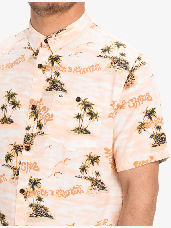 Safe Paradise - Short Sleeves Shirt for Men  EQYWT04607