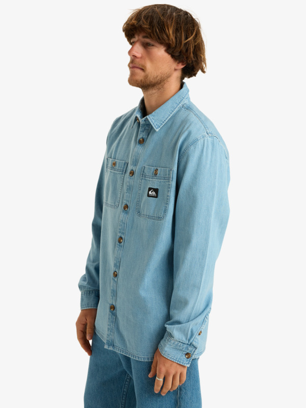 Kelantan - Long Sleeve Denim Shirt for Men EQYWT04640