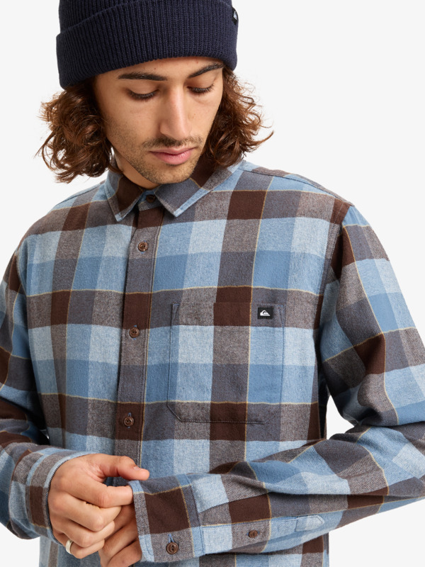 Motherfly Plaid - Long Sleeve Shirt for Men  EQYWT04642