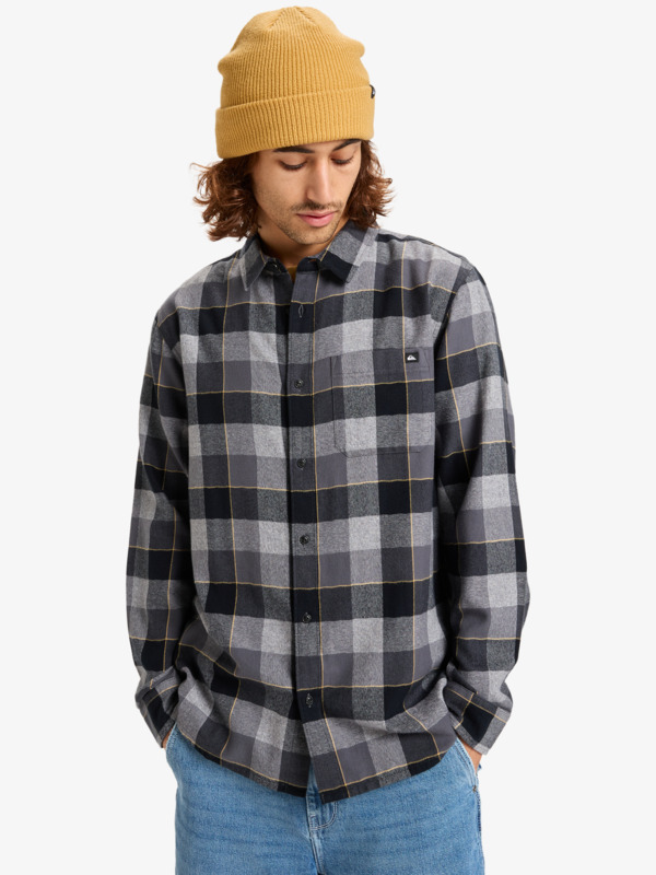 Motherfly Plaid - Long Sleeve Shirt for Men  EQYWT04642