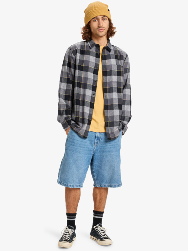 Motherfly Plaid - Long Sleeve Shirt for Men  EQYWT04642