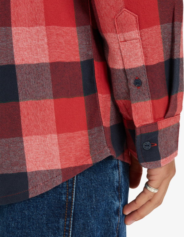 Motherfly Plaid - Long Sleeve Shirt for Men  EQYWT04642