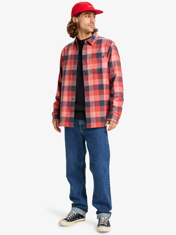 Motherfly Plaid - Long Sleeve Shirt for Men  EQYWT04642