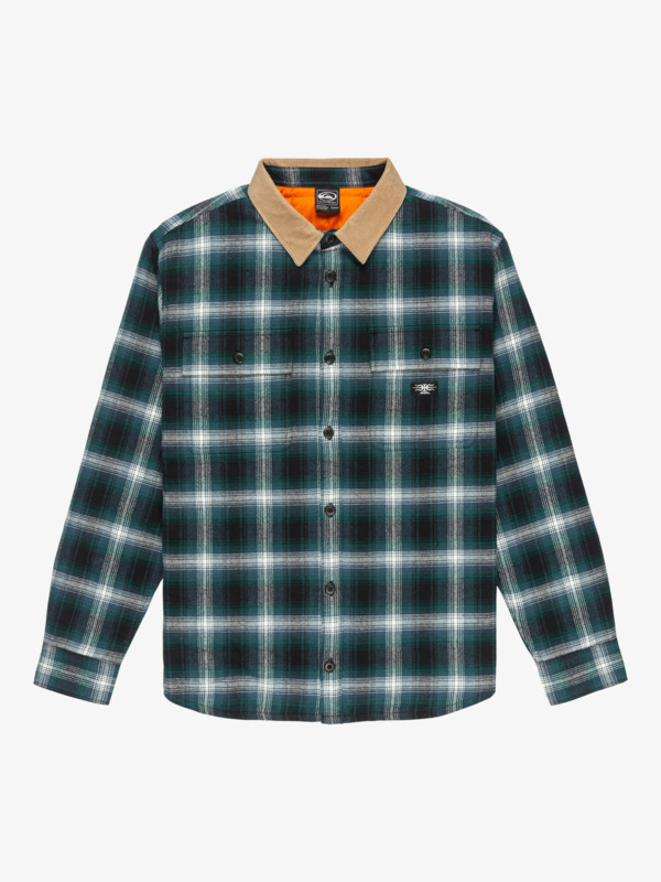 Mercury Desert Shadow Check - Long Sleeve Shirt for Men  EQYWT04643