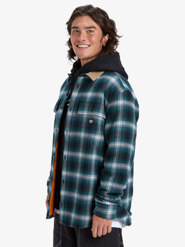 Mercury Desert Shadow Check - Long Sleeve Shirt for Men  EQYWT04643