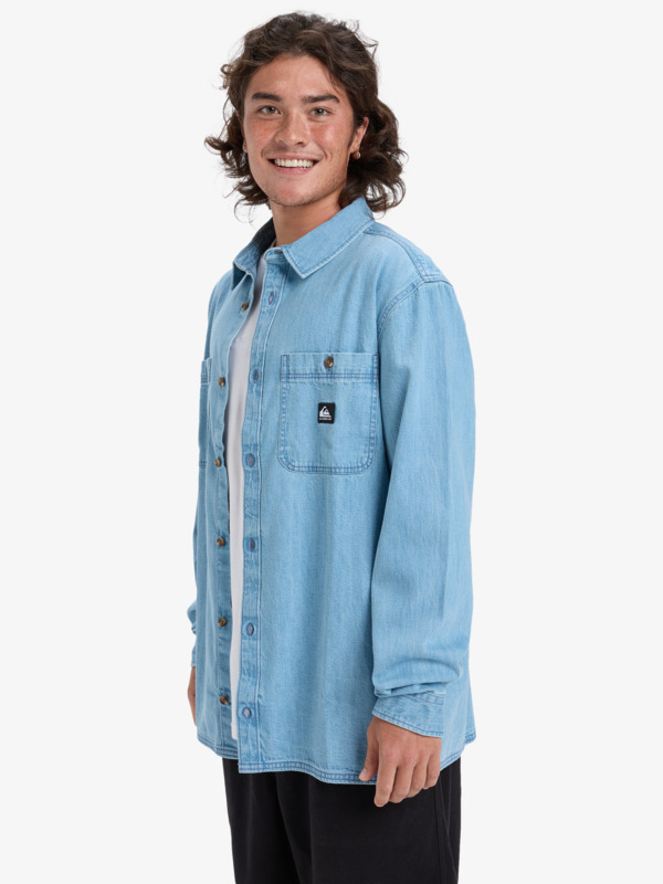 Bozeman Denim - Long Sleeve Denim Shirt for Men  EQYWT04644