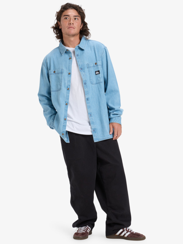 Bozeman Denim - Long Sleeve Denim Shirt for Men  EQYWT04644