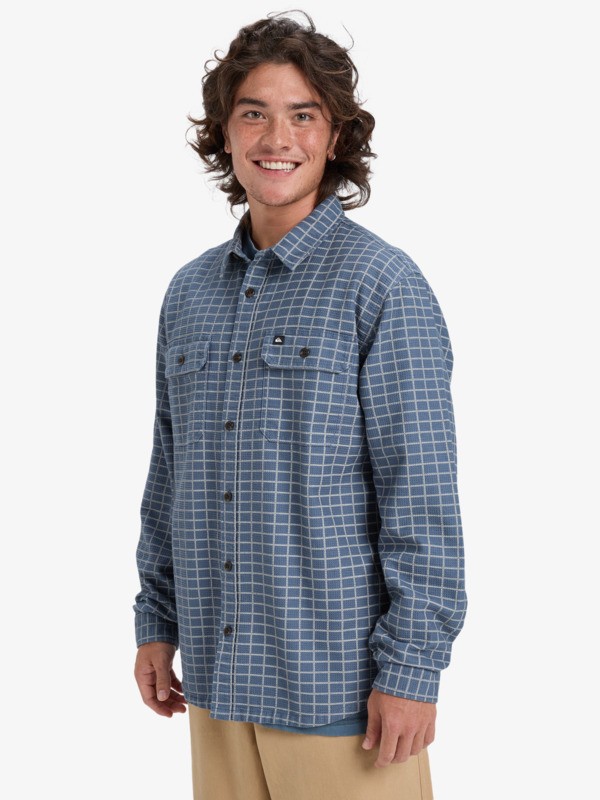 Salt Lake Waffle - Long Sleeve Shirt for Men  EQYWT04649