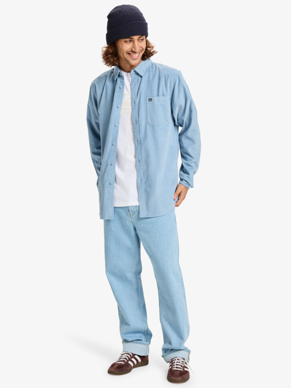 Smoke Trail Cord - Long Sleeve Shirt for Men  EQYWT04652