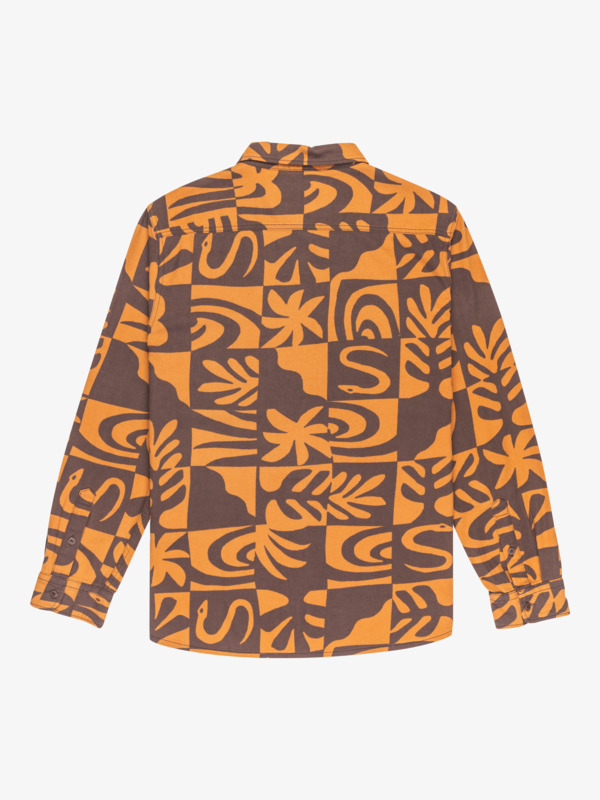 Motherfly Printed - Long Sleeve Shirt for Men  EQYWT04653