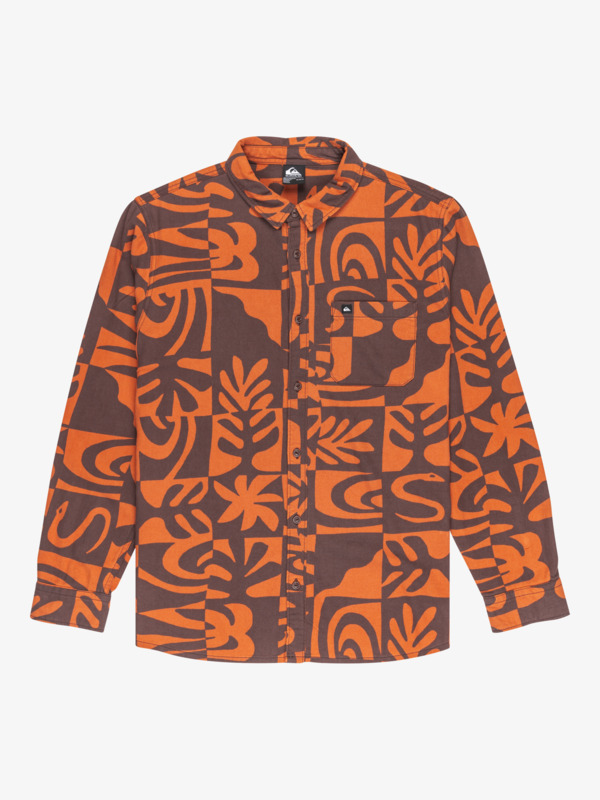 Motherfly Printed - Long Sleeve Shirt for Men  EQYWT04653