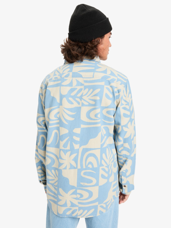 Motherfly Printed - Long Sleeve Shirt for Men  EQYWT04653