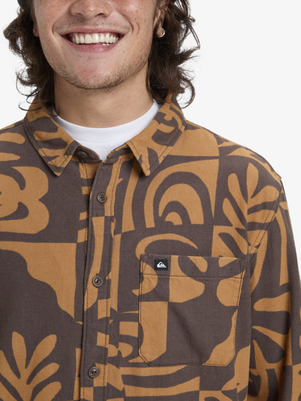 Motherfly Printed - Long Sleeve Shirt for Men  EQYWT04653