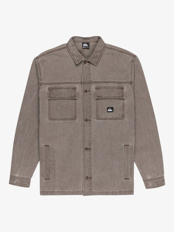 Mohab Washed Twill - Long Sleeve Shirt for Men  EQYWT04654